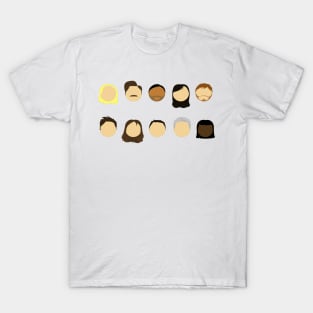 Parks & Rec Cast T-Shirt